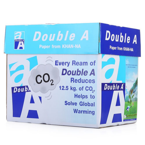 Double A 80g A4影印纸达伯埃A4纸70克A4影印纸 500张/包 5包/箱(