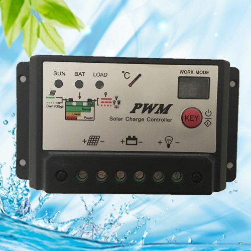 太阳能控制器30A 12v24v  带5v USB接口,12v360W 24V720W系统使
