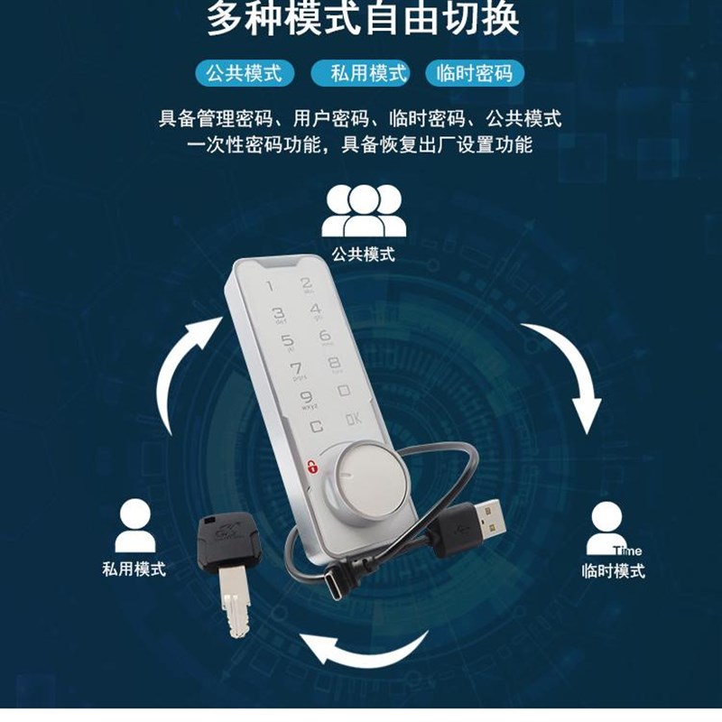 密码柜门锁抽屉锁信报箱电箱锁更衣柜鞋柜子锁宠物仓锁具文件柜锁