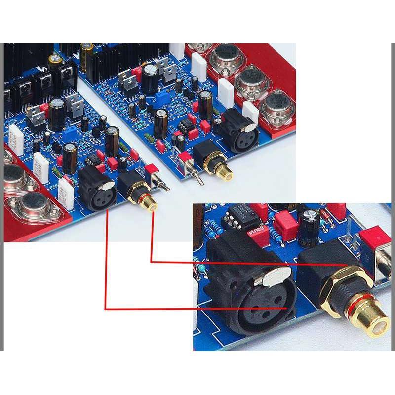 A70发烧级HiFi纯后级功放板 金封管平衡输入 可调甲类大功率家用