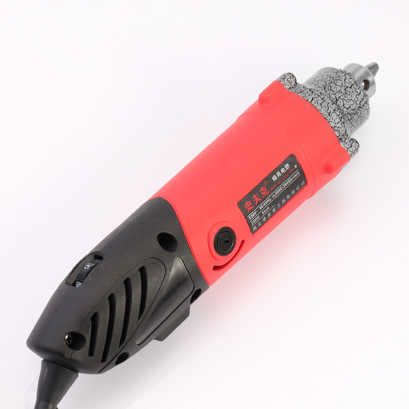 6mm高速电磨机雕刻机电磨调速钻孔切割打磨抛光微型电钻220V