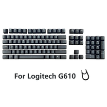G610键帽 全新透光 十字轴 适用于罗技g610机械键盘替换