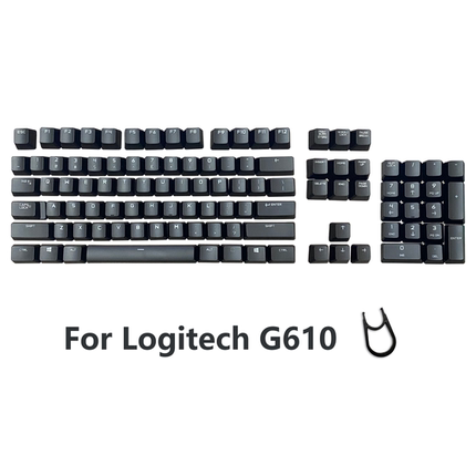 G610键帽 全新透光 十字轴 适用于罗技g610机械键盘替换