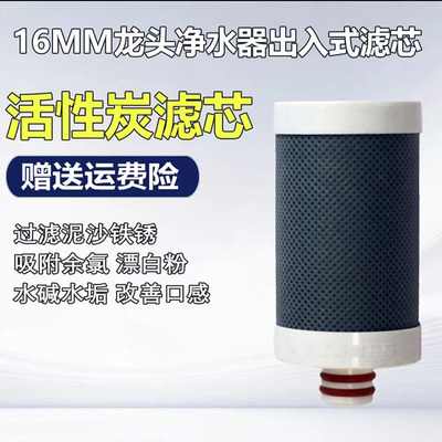 德克史帝夫ST901专用滤芯活性炭烧结炭椰壳阻垢滤芯过滤减少水垢