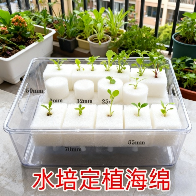 无土栽培定植棉蔬菜固定海绵