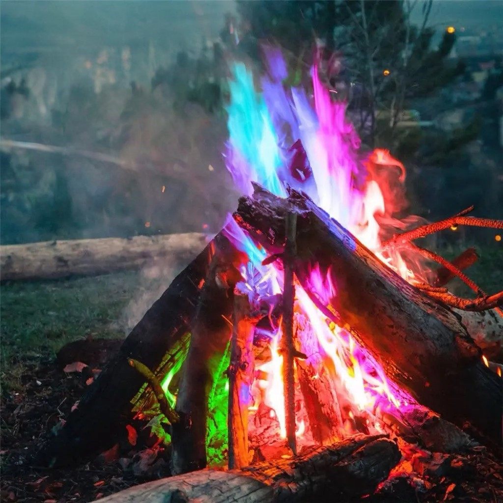 【美美】彩色魔法火焰粉派对节日变色粉汽车个人用品,玩具/童车/益智/积木/模型,沙画/胶画/画,淘宝优惠券,粉丝福利购,淘宝优惠卷