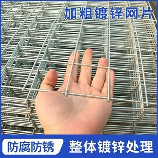 百川镀锌网片电焊网片镀锌铁丝网养殖铁网网格狗笼货架