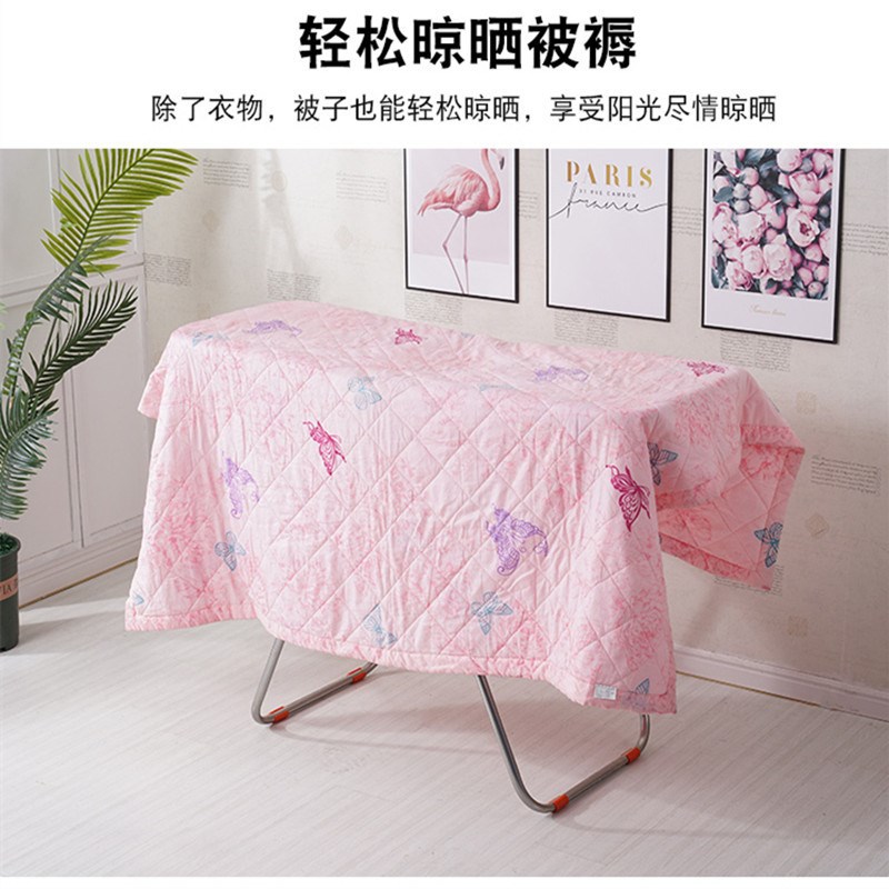 晾阳台 升降 折叠 衣架落地好不锈钢室内翼形家用型