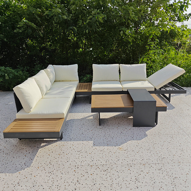 户外沙发铝合金防雨防晒庭院别墅酒店阳台沙发椅室外露天组合家具,住宅家具,户外沙发,淘宝优惠券,粉丝福利购,淘宝优惠卷