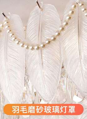 法式轻奢水晶护吸灯全2光谱眼创意205新款顶客厅主灯高TDE档吸顶