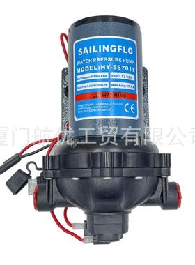 24712V清隔膜泵房车泵游艇型泵增压泵自5吸泵洗泵卧式船用直流微