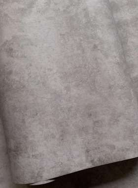 厚784浅灰色复古水泥纹粘磨砂自墙面纸壁纸展柜装饰膜翻新贴加纸