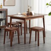 实木凳子加客厚方凳轻家用厅餐椅子桌高凳可叠t676967放奢餐凳化