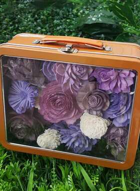 现|50朵混合套装通草居花货G803C99N家软装装花饰干可插花艺铁丝