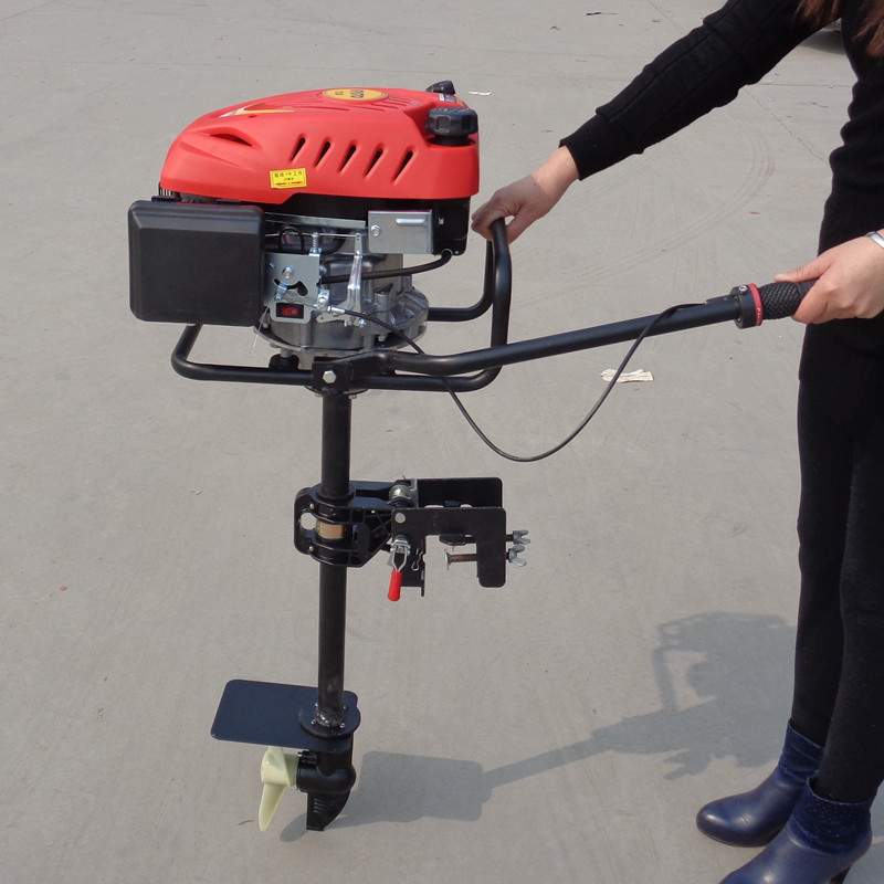 农丰利牌渔船挂桨机 专业制造噪音低电动汽油船挂机游乐船推进器