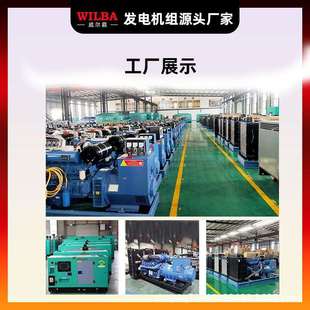 500kw低油全铜无刷3WEB WF80V3自启 油100 潍耗坊柴发电机组50