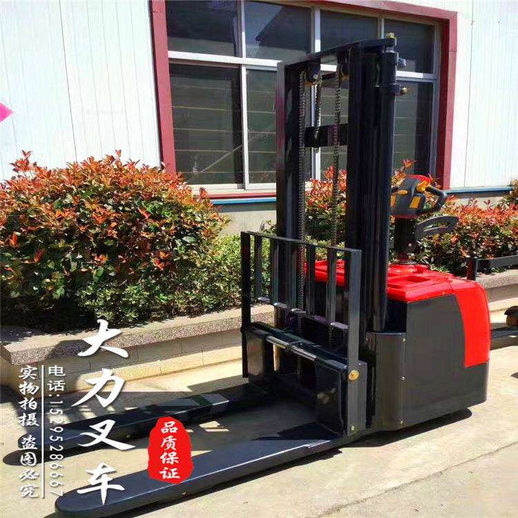 大力叉车1吨2吨电降动升高叉车全驾堆CDD1000高车液压站全自动升