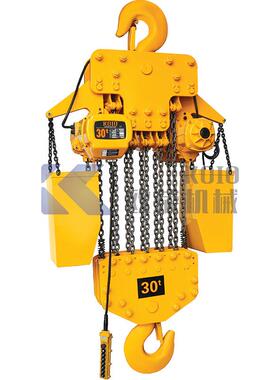 环链电动葫葫芦380V行HHBB10-0大吨位10T运5式起重吊机7.吨固定式