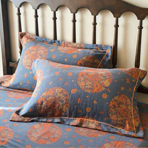 全棉提花双纱布四件套10纯棉纱裸睡床笠0床被套单三件051500套四