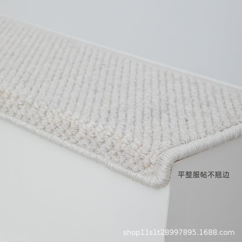 加厚别墅新西兰01羊毛楼式梯地踏垫免胶自步粘阶梯无胶防滑毯垫地