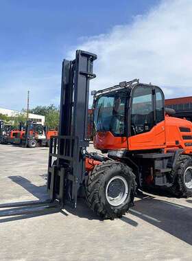 野叉车2吨吨5吨液压四轮堆高搬运叉设备越四3驱内CPCY30燃式柴油