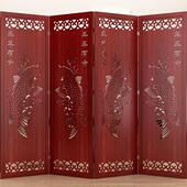 屏风隔断客厅折叠移代动约现简中式 复古办F986SMJJ公室断隔墙卧室