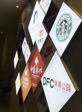 新款圆形边框UV软卡布LX-CFG85灯箱膜手机店招牌LOG告O光箱室内广