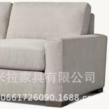 发室RH美式实木高公端豪华沙客厅沙RH-1发办沙发