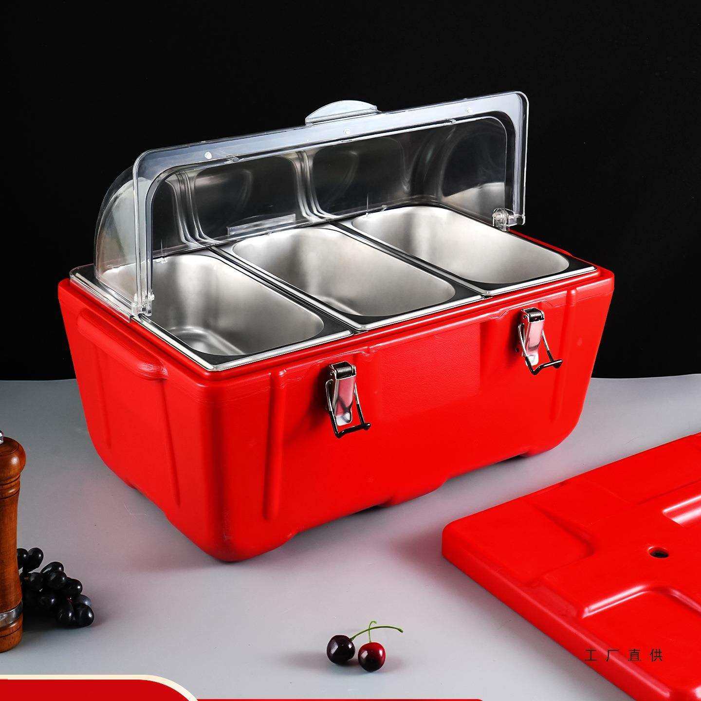 便不热锈钢保箱商用摆摊携式地摊快餐长方形食624堂冷分格冷温藏,农机/农具/农膜,其它农用工具,淘宝优惠券,粉丝福利购,淘宝优惠卷