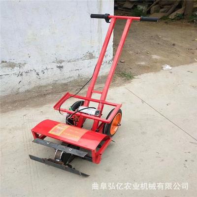 家用林48V小型电除草机翻地犁田旋001耕动机多功能园苗圃开碎荒草