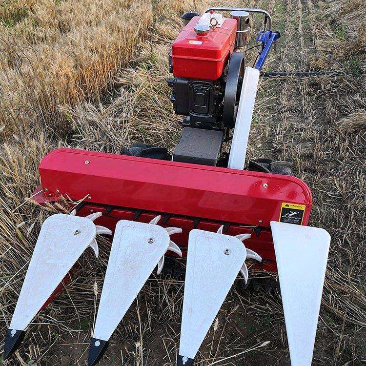 64-GL00型割晒机手扶一体式柴油6ICE.马力1水稻小麦单侧铺放割晒