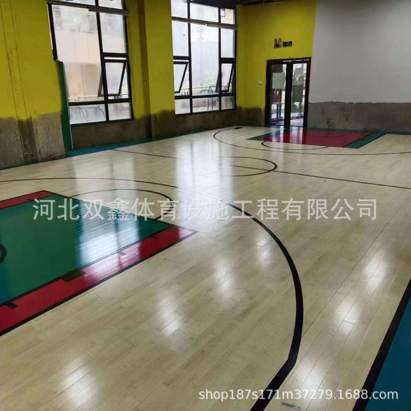 篮球馆运动木地体育枫馆健身房219蹈舞室羽毛球馆室内板桦木地板