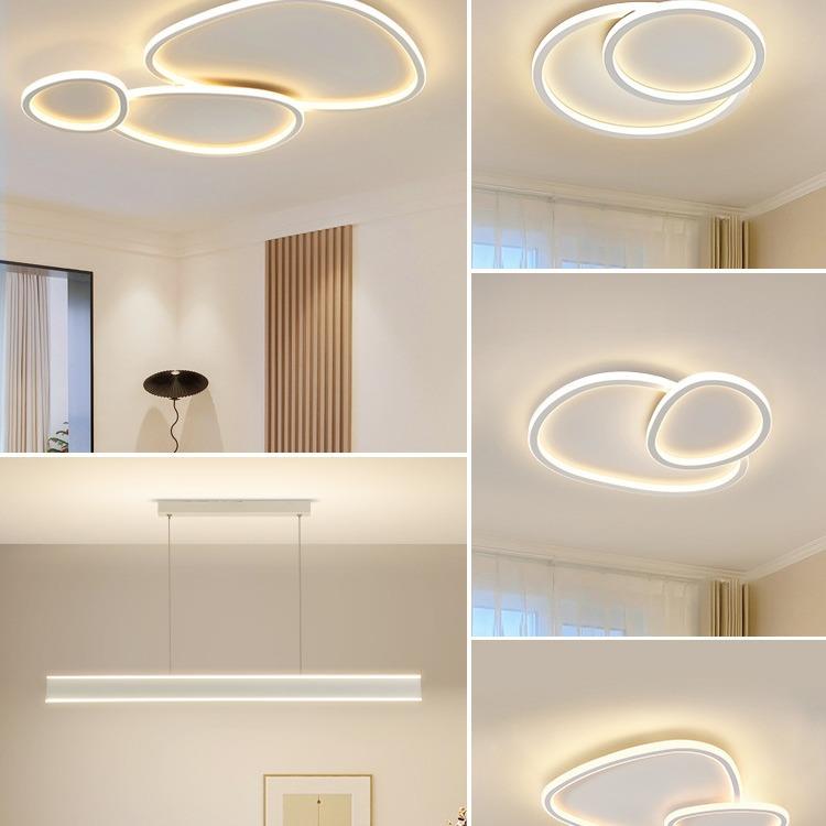 客厅吸顶灯具现代简大L约ED气卧室灯饰创意极9715-1简大灯客厅灯