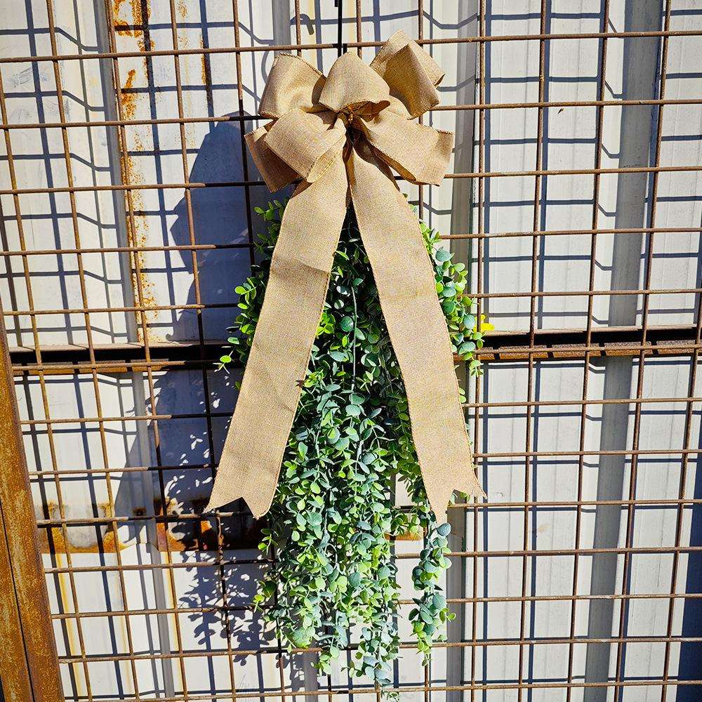 新款季牡丹INM花花仿真花春藤篮门篮篮环门挂装饰跨境新款花