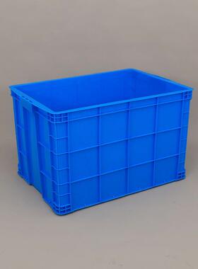 转箱塑料箱蓝色加厚UMM55箱大深箱装7鱼水箱号养鱼周箱