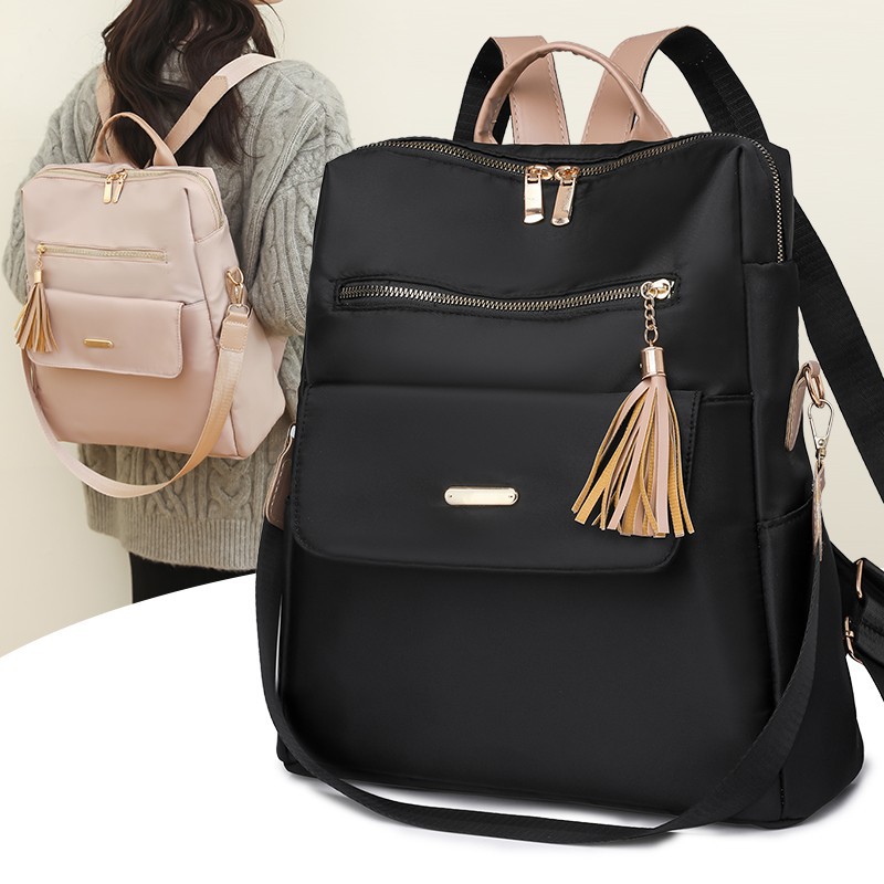 单肩双肩两用包休闲女款时尚2025