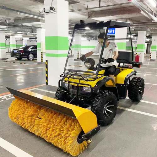 驾驶式扫雪机市车政学校季全齿冬抛雪除雪小型多功BFQ能路面扫轮
