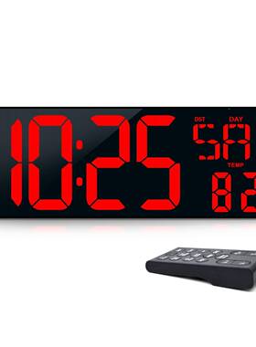 亚马逊热卖1字7.2“LE正大屏数挂D钟带倒计XVO时电子闹钟