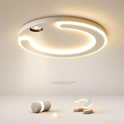 卧室SEX灯无主灯卧室灯简现代led超薄吊吸顶灯小客厅约灯餐云朵厅