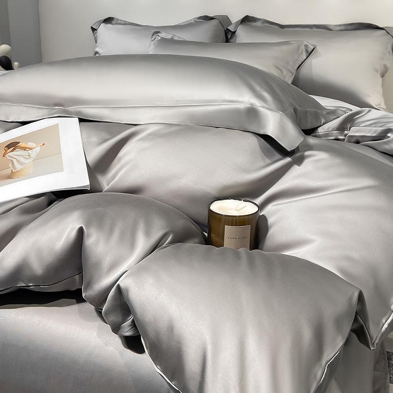 莱尔C兰精天兰精赛天被套单件宿丝舍单人家被罩用双人纯色被套南