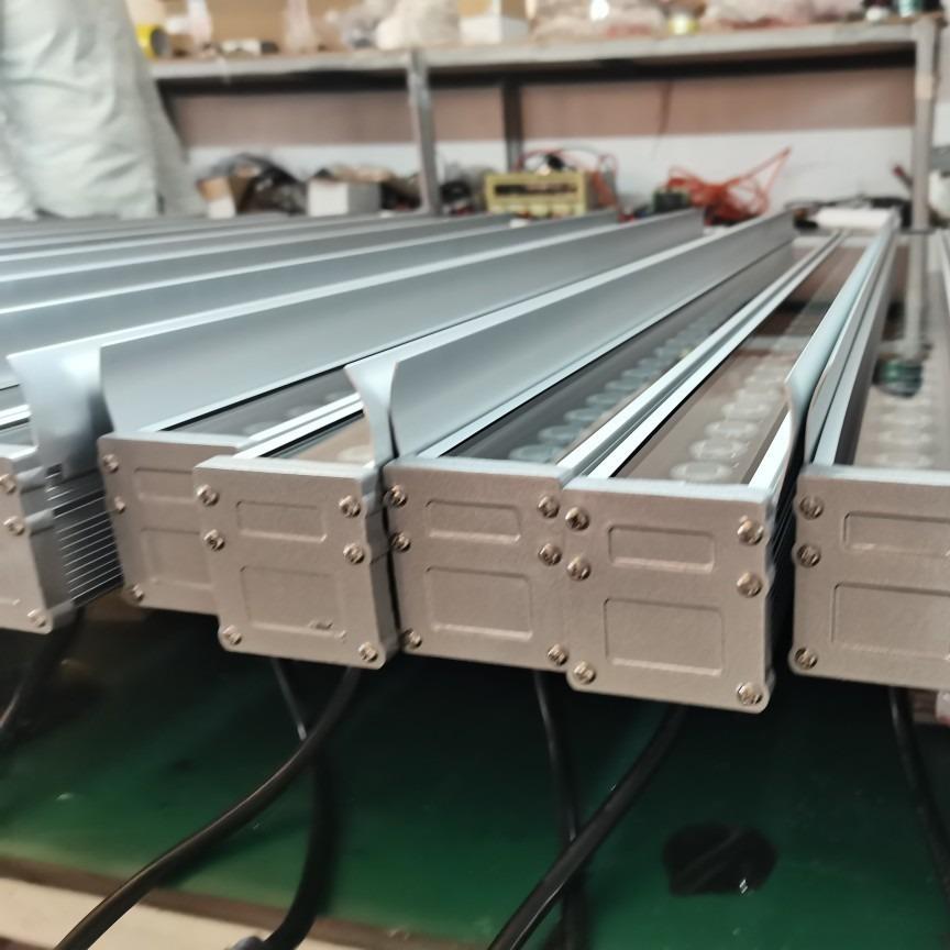 老洗墙50HGK-HT55带挡灯板512外款控暖白洗线墙灯单色外控条灯