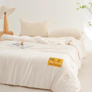 官A类豆被李奇大豆纤维55%被大子被芯子母凉被夏被加厚KNF保暖春