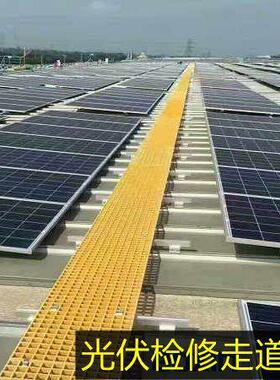 光格伏检修UYF走道栅玻水璃步钢格栅盖板平台踏板洗车房污沟排水