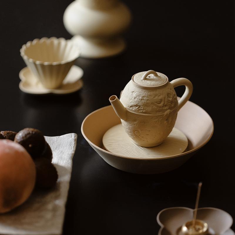 紫砂黄手段泥全手工寂雨茶壶古高档仿执壶家用SK-J具茶泡茶小品壶