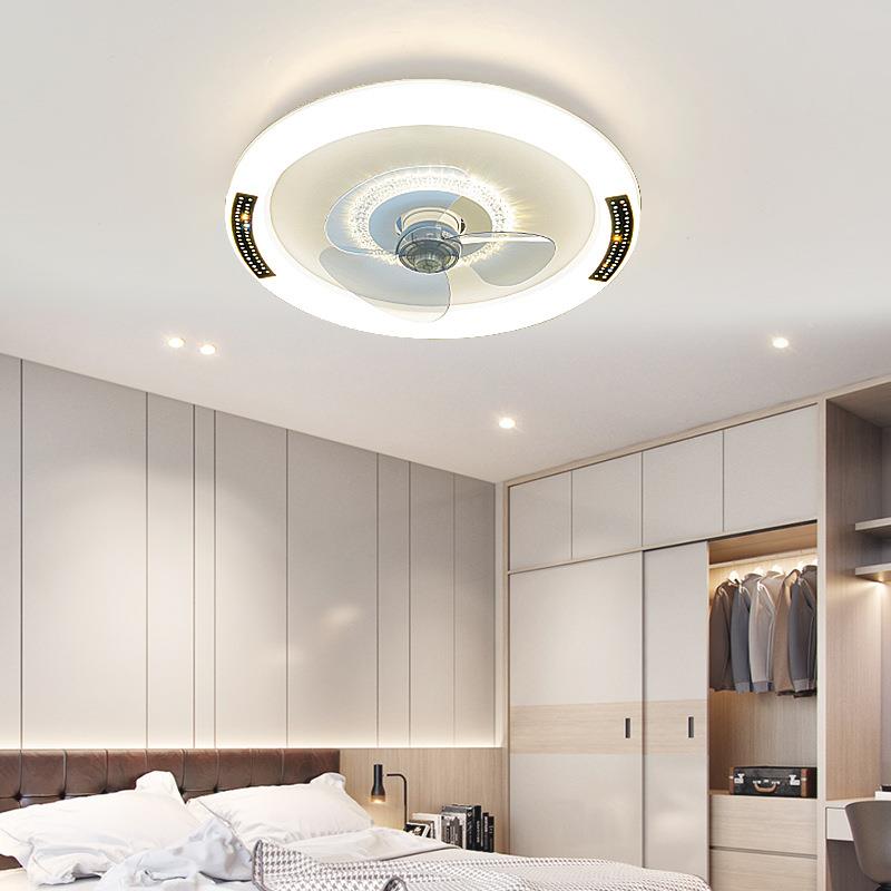 吸顶风灯0225新无品牌/款卧室家简约客厅餐厅儿童隐形用电扇吊扇