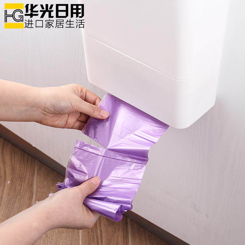 5ZW厨房壁挂垃圾桶家用橱柜门悬挂式垃圾架厨余垃圾免弯腰无盖垃