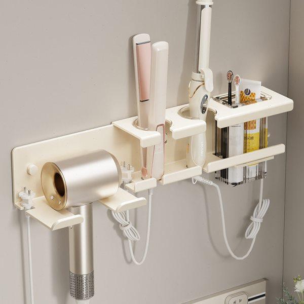 吹风机置物架免打孔卫生间电吹风挂架浴室壁挂式风筒支架收纳神器,家庭/个人清洁工具,吹风机置物架,淘宝优惠券,粉丝福利购,淘宝优惠卷