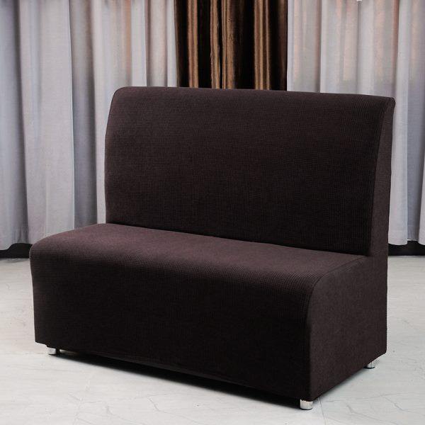 弹力加厚玉米绒卡座套酒店餐厅饭店网吧无扶手布艺沙发套,居家布艺,沙发套,淘宝优惠券,粉丝福利购,淘宝优惠卷