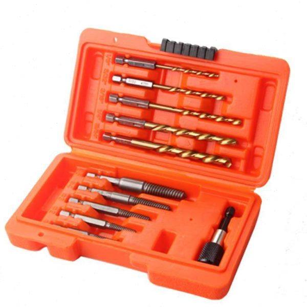 现货断丝取出速钢钻头组合 11PC套装 麻花钻断头螺丝取出器,清洗/食品/商业设备,冷风机,淘宝优惠券,粉丝福利购,淘宝优惠卷