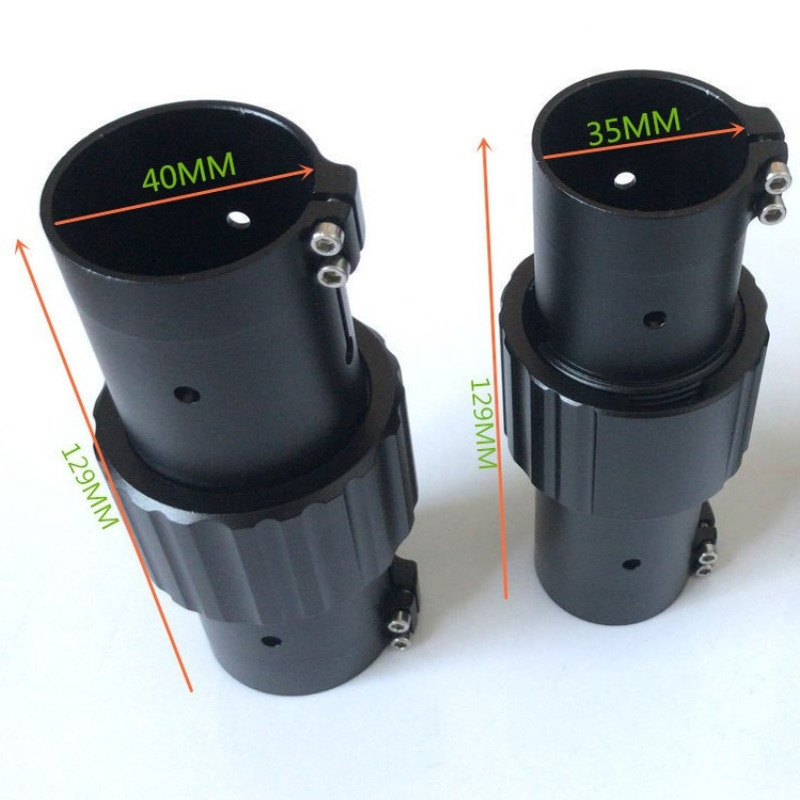 升级款D25/30/35/40MM碳管横向折叠件 平折 横向折叠管夹 铝合金